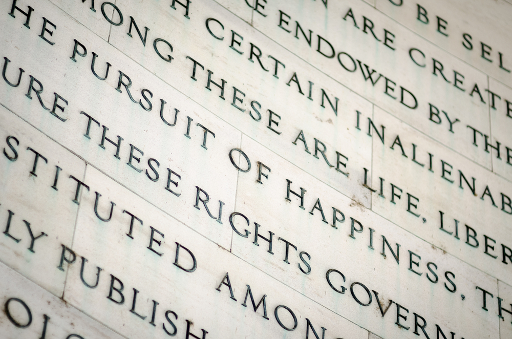 Inscription,In,The,Jefferson,Memorial,In,Washington,Dc,Of,Inalienable